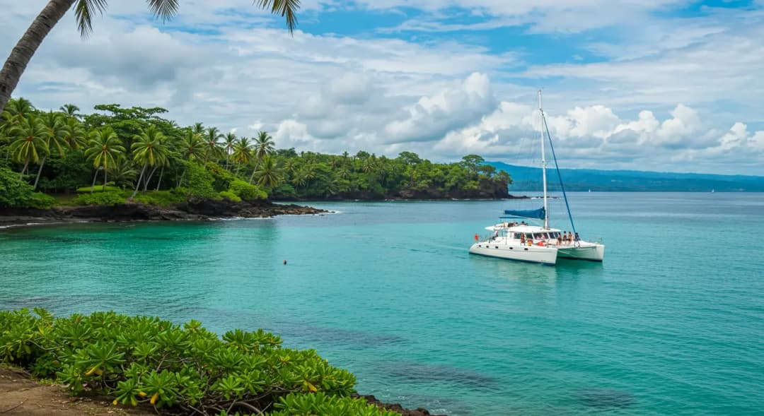 Boat trip in costa rica