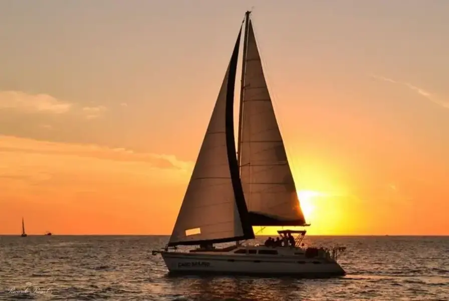 1. Sunset Sailing Around Land’s End1. Sunset Sailing Around Land’s End