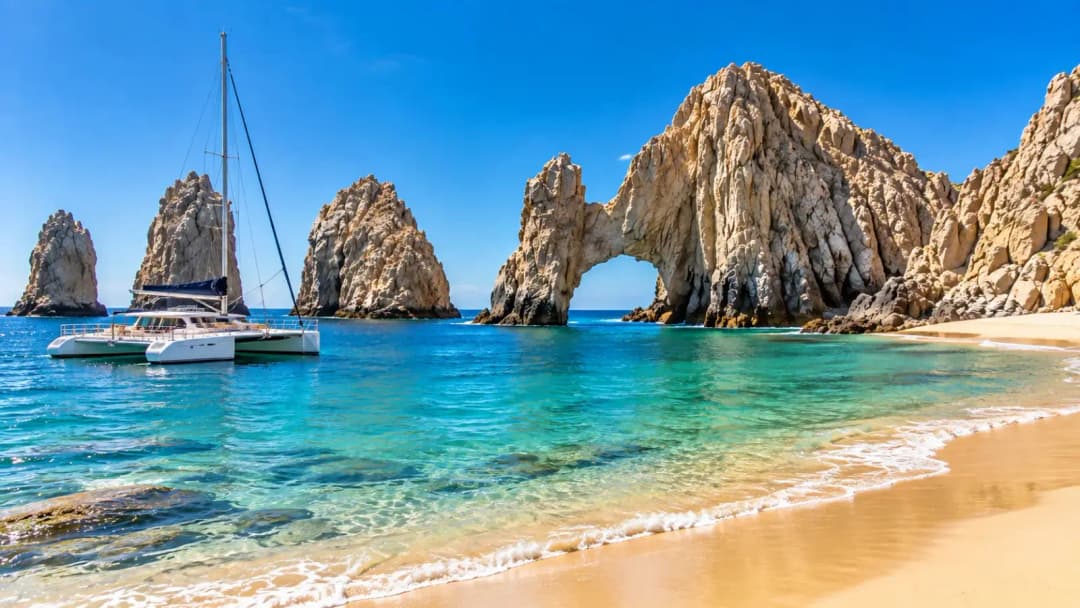Turquoise Bay and Natural Rock Arch

