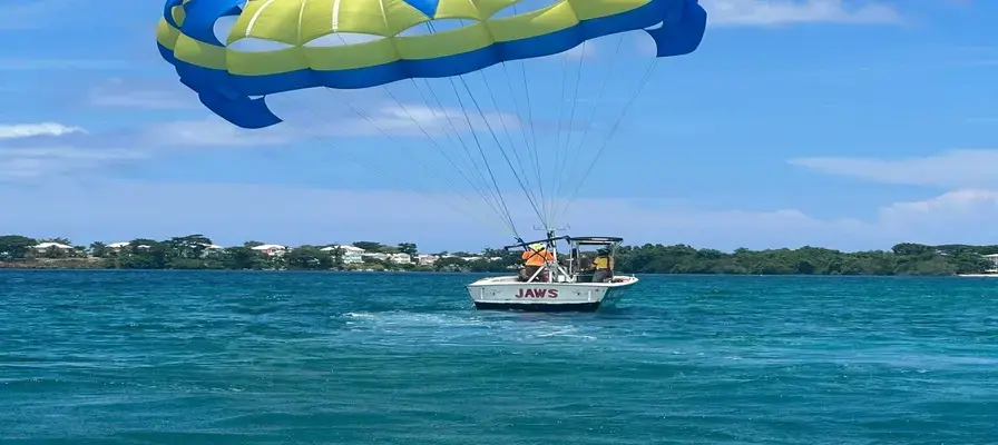 13. Experience Water Sports: Jet Skiing and Parasailing