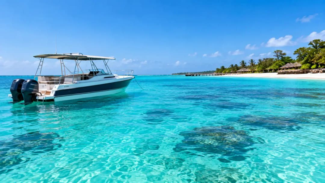Turquoise Reef and Tropical Leisure Boat

