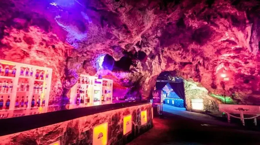 3. Party in the Unique Cave Club Imagine Punta Cana