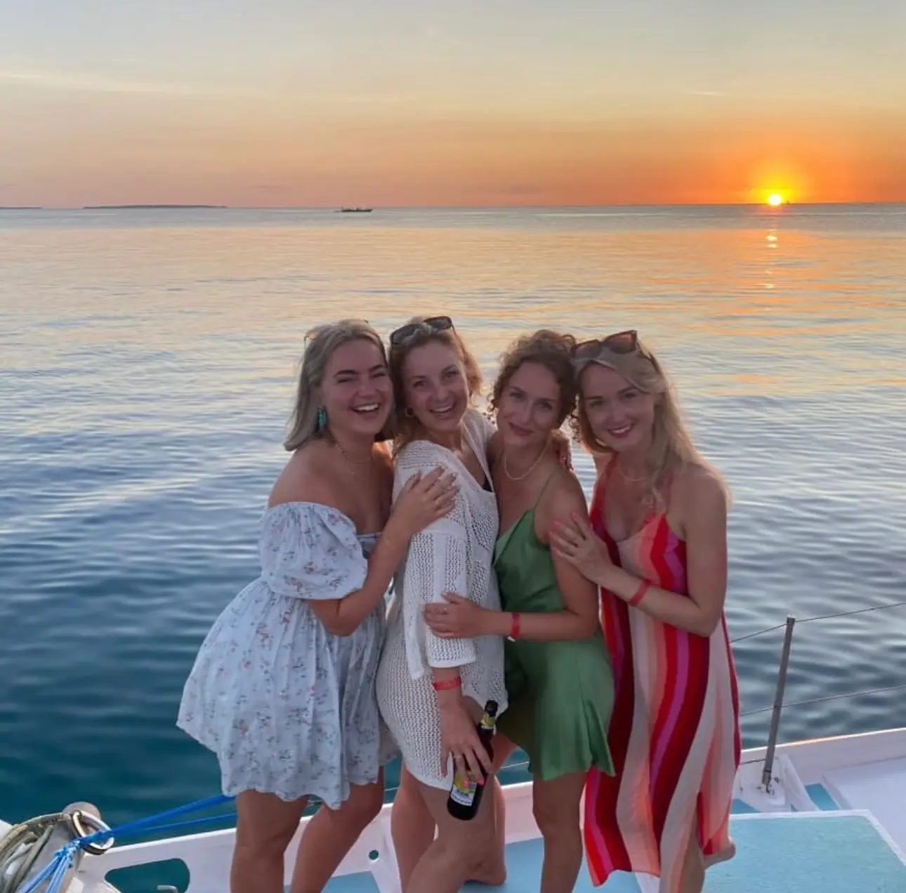 Golden Hour Experience  Relax as the sun sets over the Caribbean — ceviche served, rum punch flowing