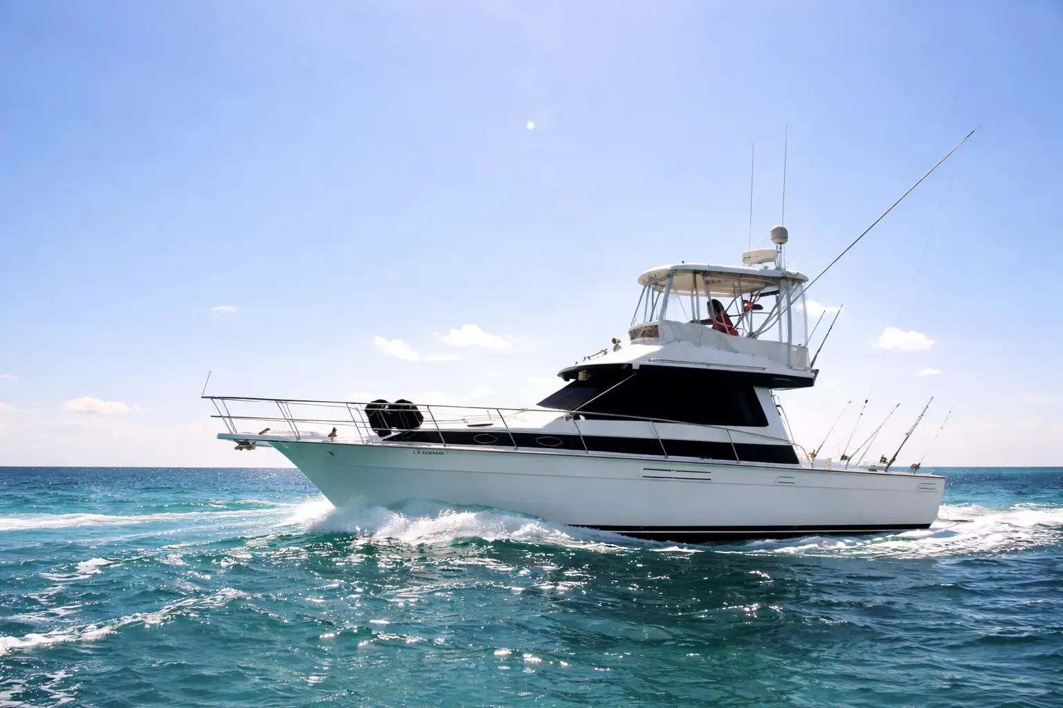 Departure from Cap Cana Marina Meet your crew and board your private fishing boat