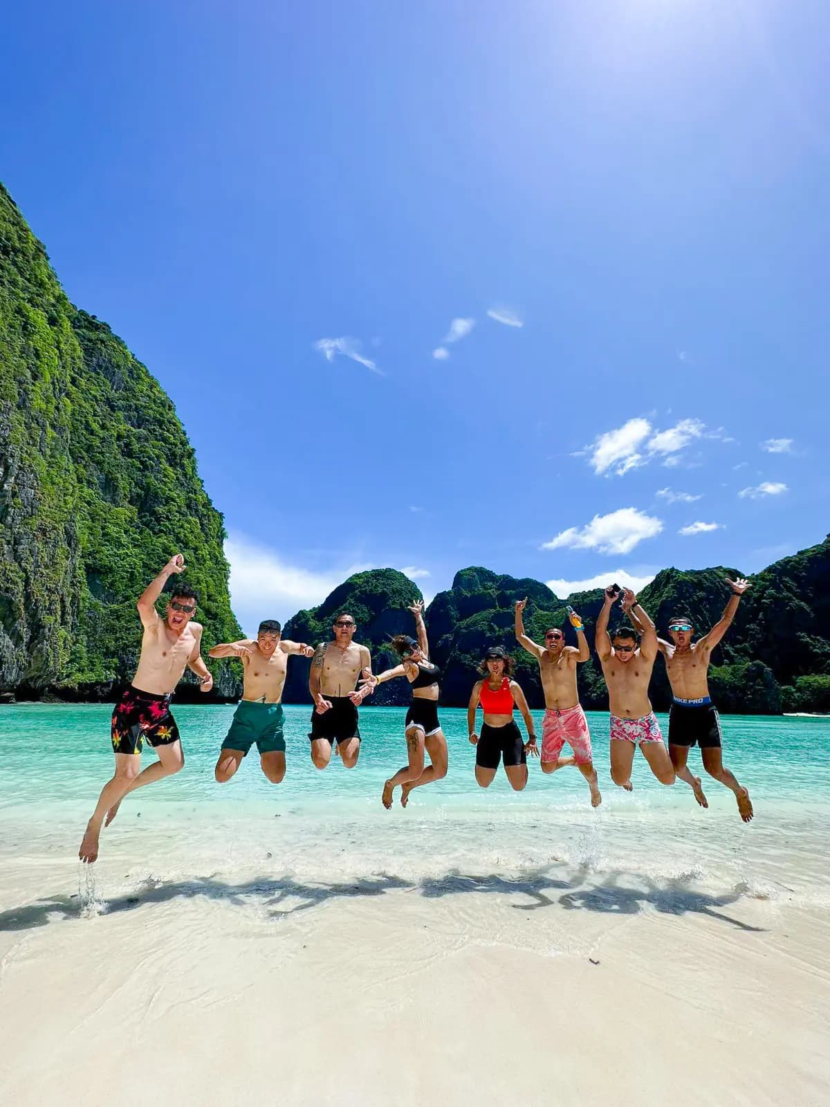 Bamboo / Khai Island → return Beach time and a final snorkel stop at the white sandbar, then the return transfer to your hotel.