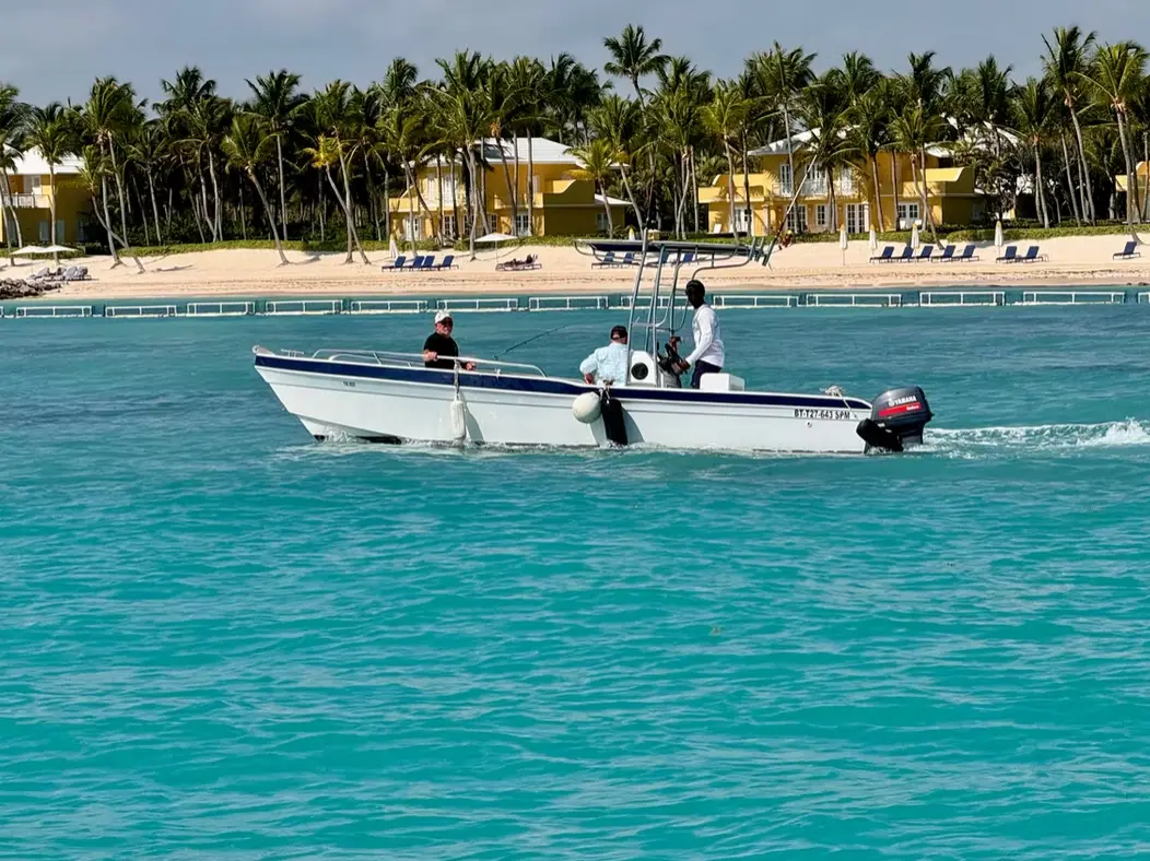 Departure from Cap Cana Marina Meet your crew and board your private fishing boat