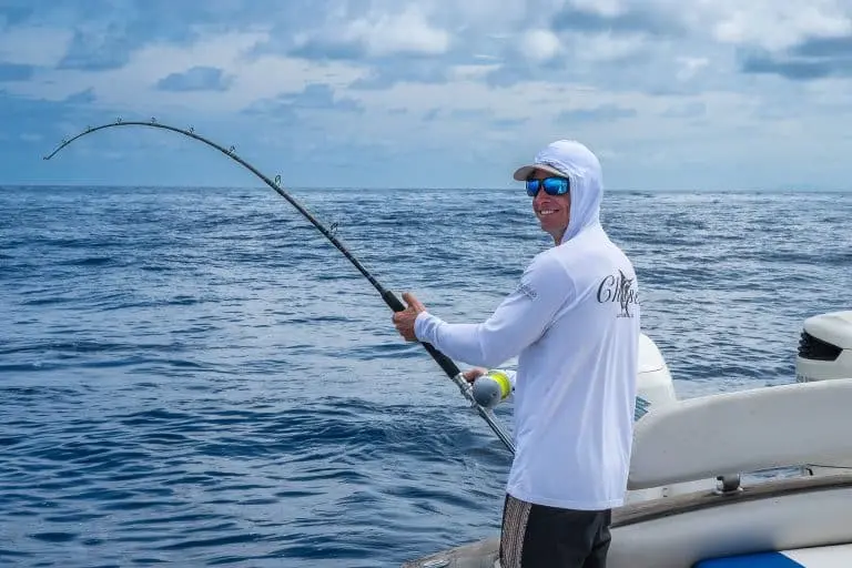 Offshore or Inshore Run The captain calls it on the season and the conditions, billfish grounds offshore or the rocky structure inshore