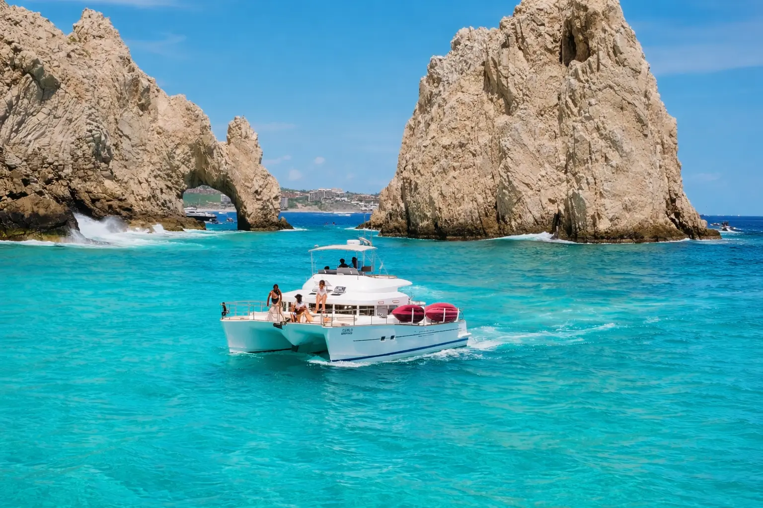 Cruise Along Coastline Views of Cabo’s famous landmarks