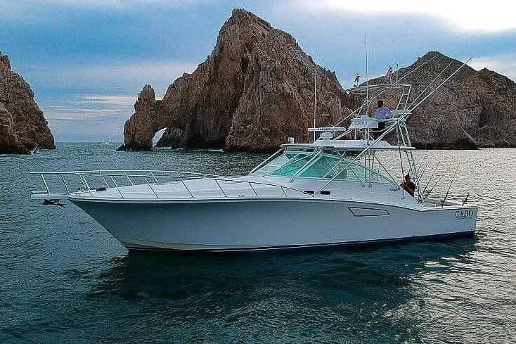 Departure from IGY Marina Dock E Meet your crew at the dock, board your private sportfisher, and head out toward the offshore grounds.