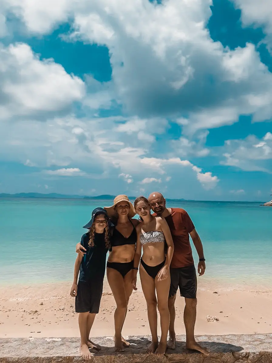 Patok Beach → Siam Bay (Racha) Relax on the white-sand beach and explore, then snorkel the clear-water reef at Siam Bay.