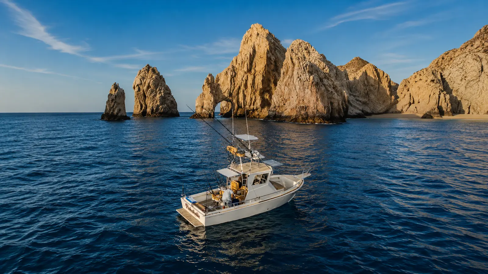 Departure from IGY Marina Dock E Meet your crew at the dock, board your private sportfisher, and head out toward the offshore grounds.