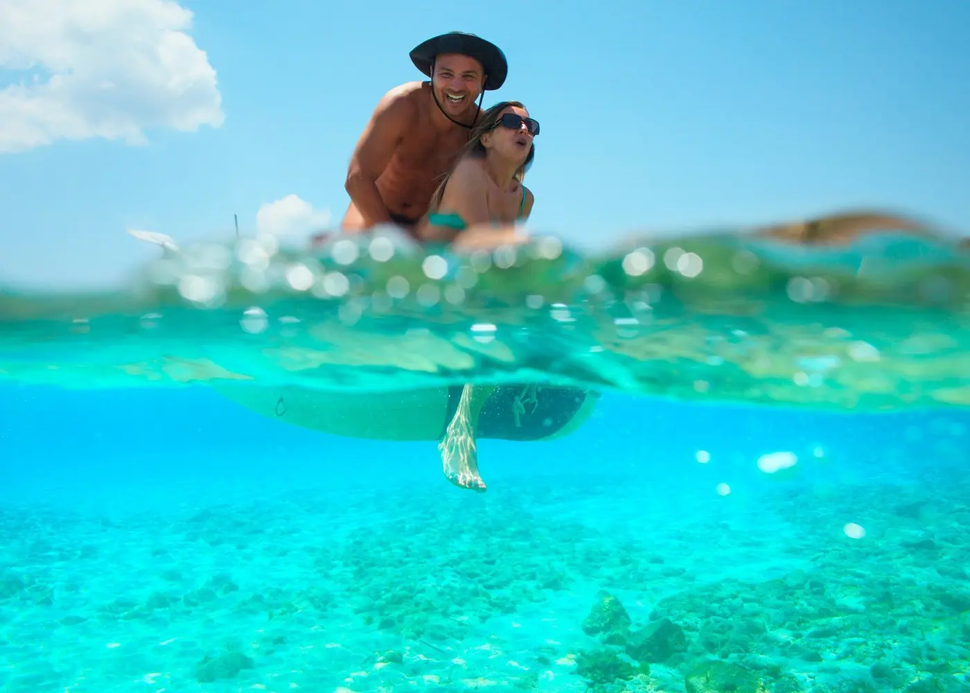 Snorkel + Free Beach Time Snorkel gear when you want it. Beach, swim, walk, take photos, do nothing — your group, your pace.