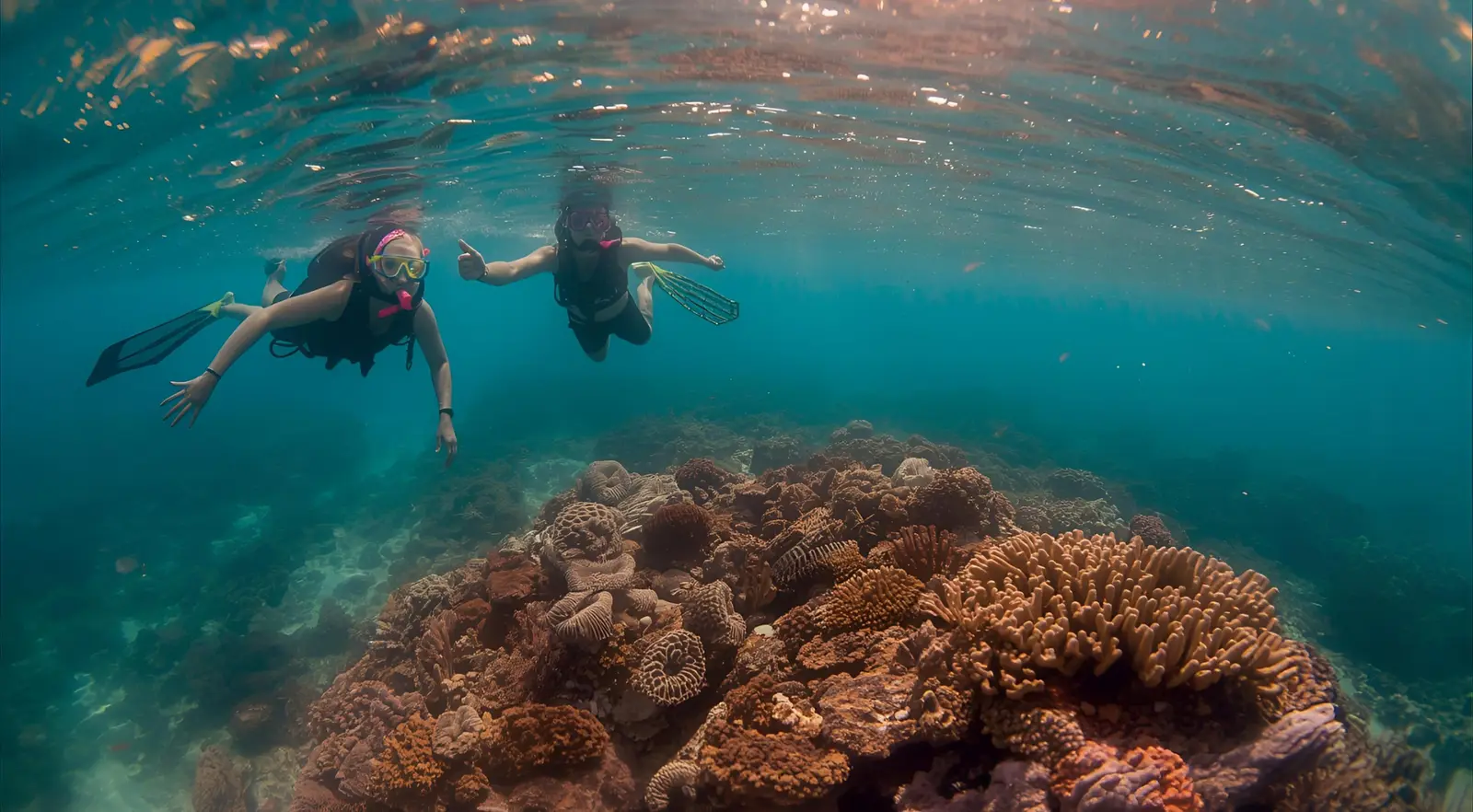 Stop 1 — Hol Chan Marine Reserve  Snorkel one of Belize's most iconic reef systems with tropical fish & turtles — at your own pace, no crowds