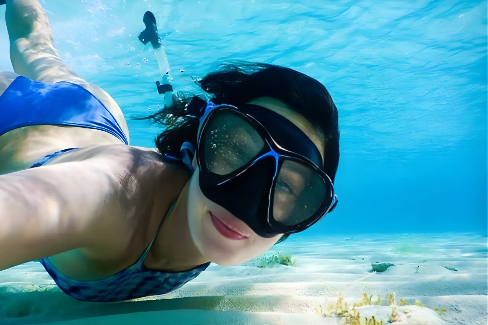 Morning — Swim, Snorkel & Relax Explore the shallow coral reef with included gear or relax on the sandbank
