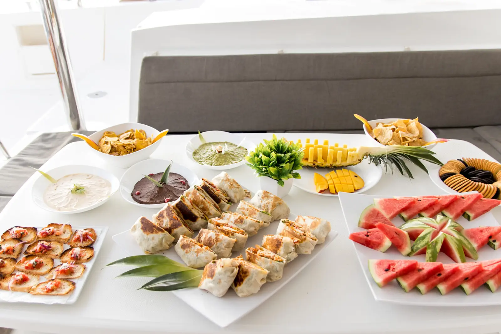 Gourmet Snacks & Open Bar