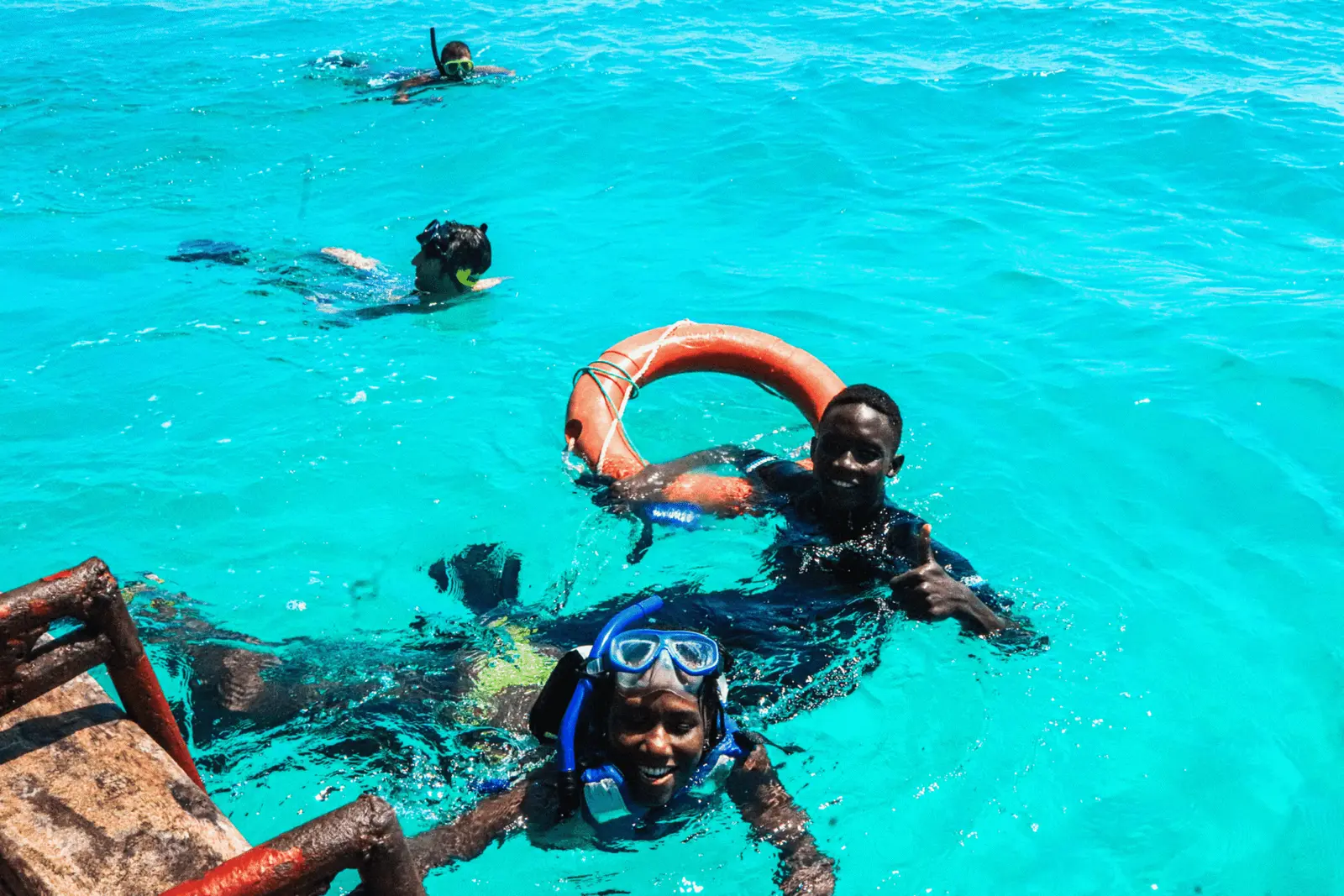 Arrive at Tumbatu Island (09:45) Snorkel above coral reefs and swim in turquoise water