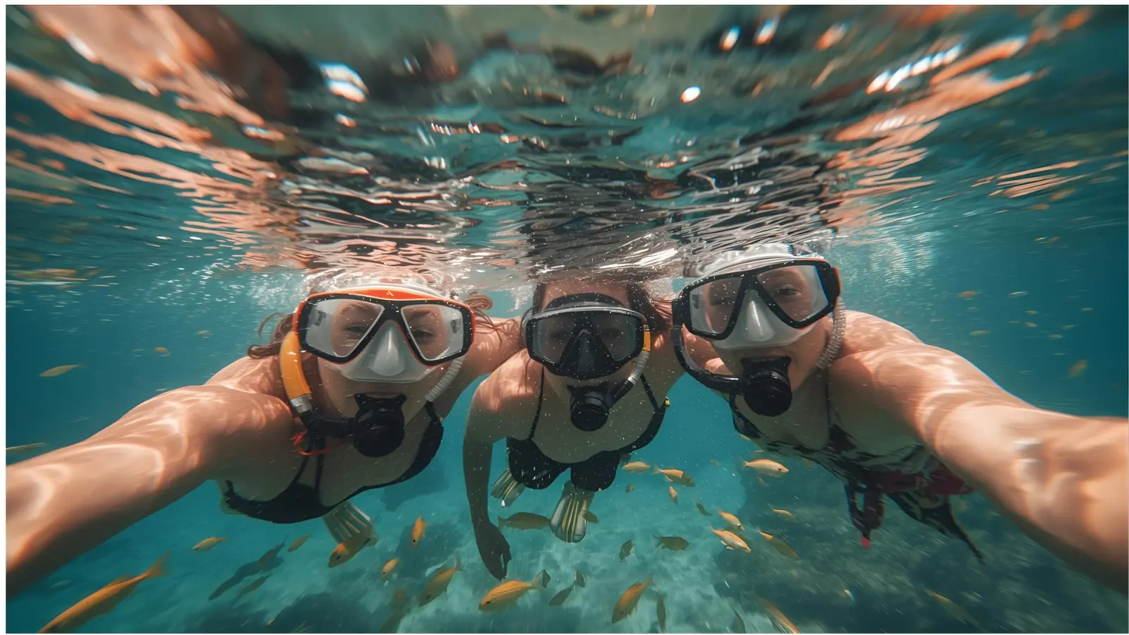 Snorkeling Stop - Swim in clear Caribbean waters and discover colorful marine life during your snorkeling stop.