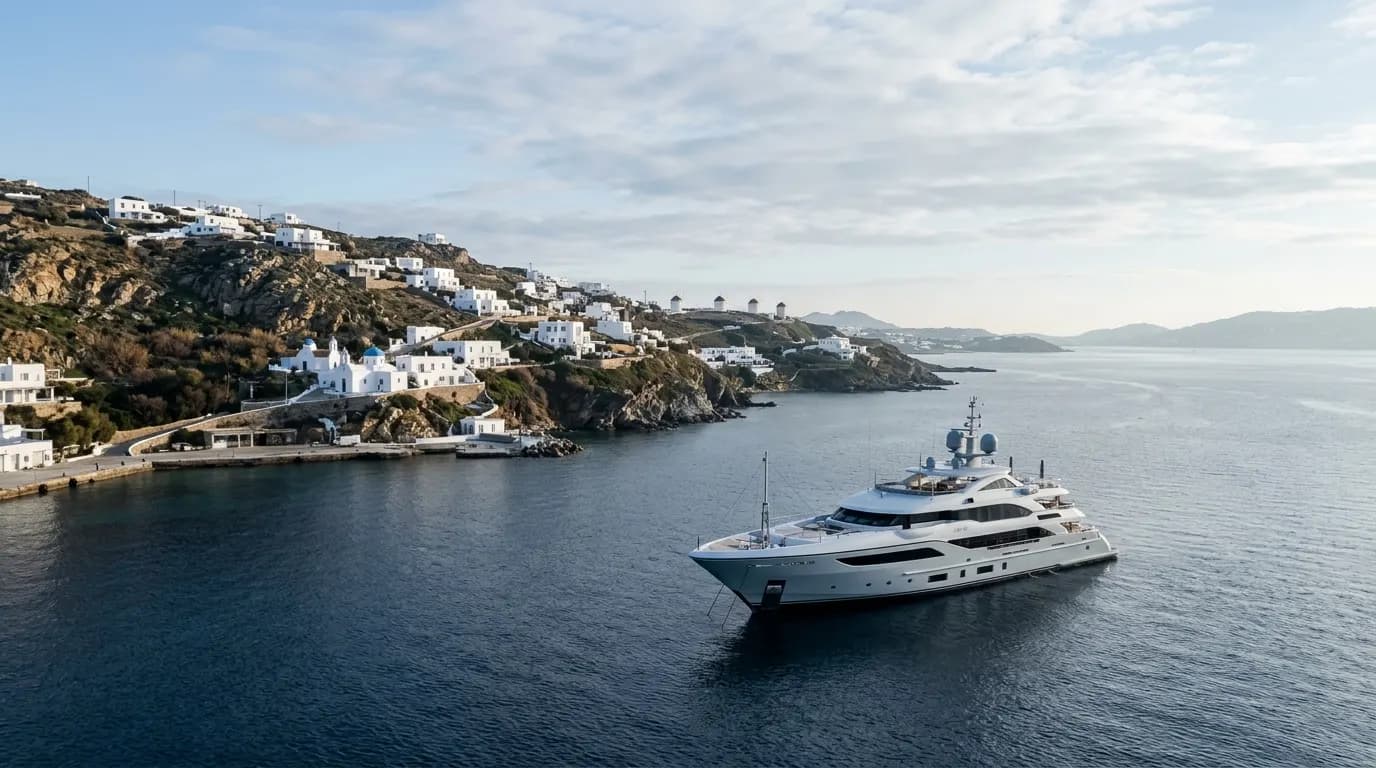 Mykonos Weather January: What to Know Before Booking a Yacht Trip