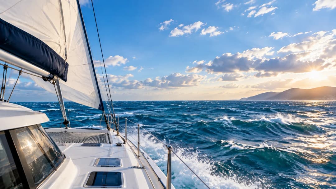 How Do January Winds and Sea Conditions Affect Yacht Trips?