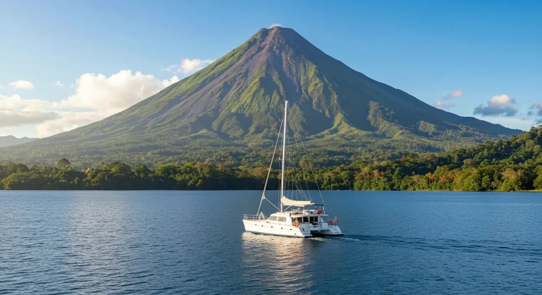 Catamarans Are a Great Way to Experience Arenal