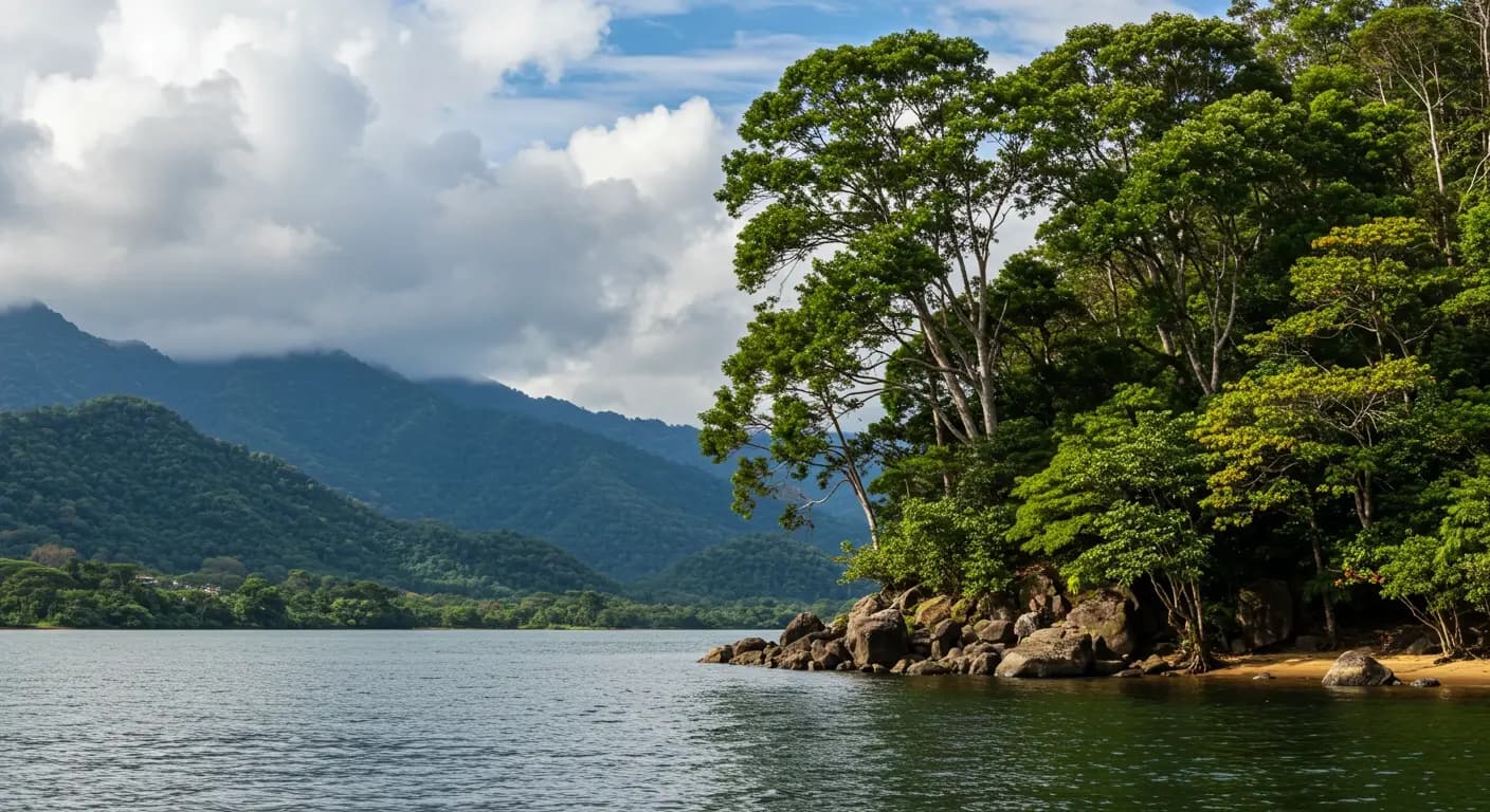 The view of arenal costa rica