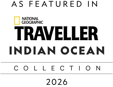 As featured in National Geographic Traveller (UK) – Indian Ocean Collection 2026