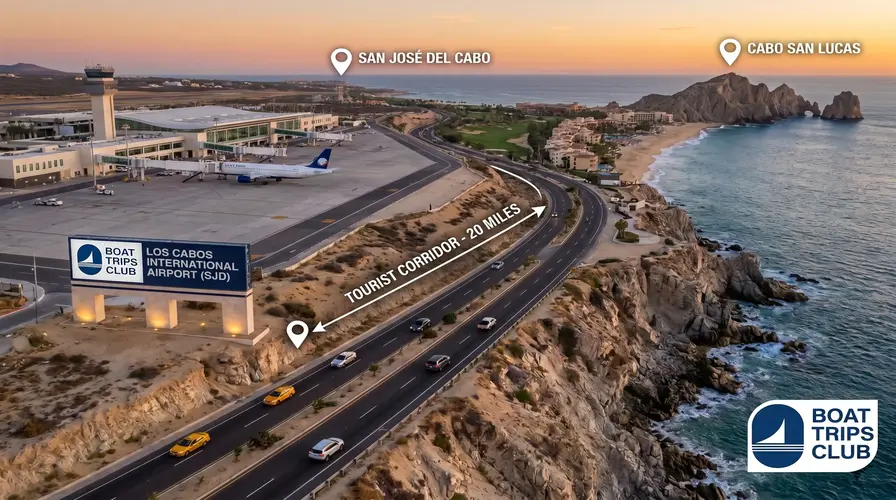 Logistics Distances, Driving, and Airports - Cabo San Lucas vs Los Cabos