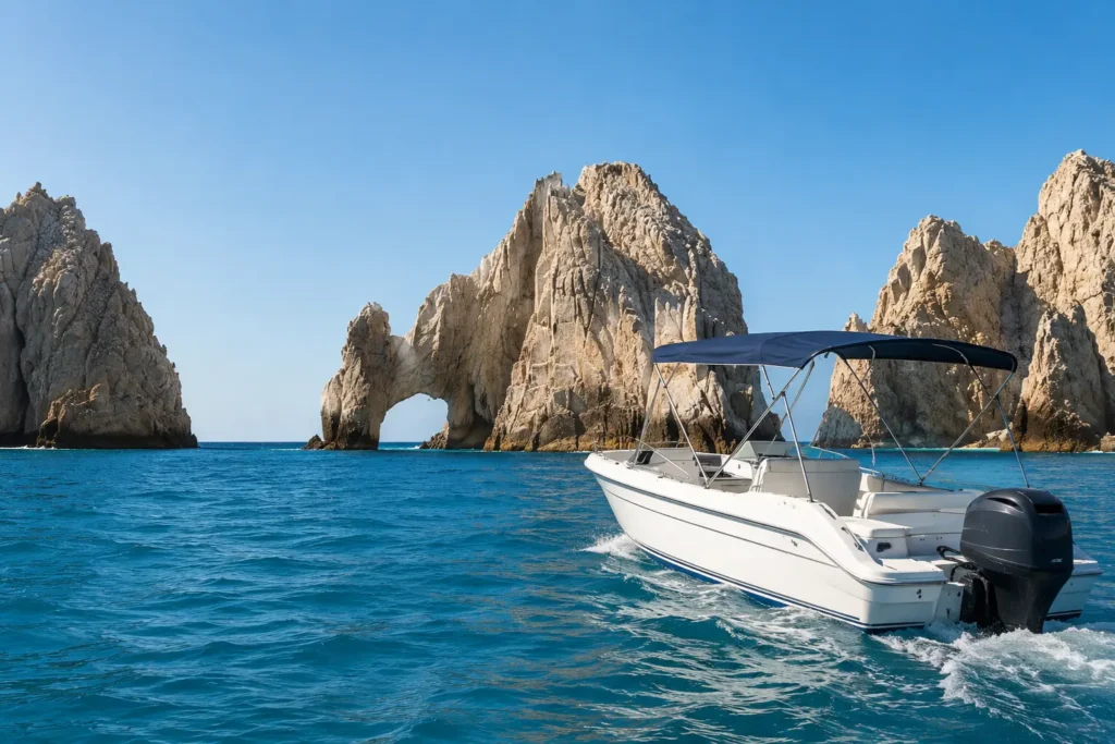 Visit Cabo Arch by boat