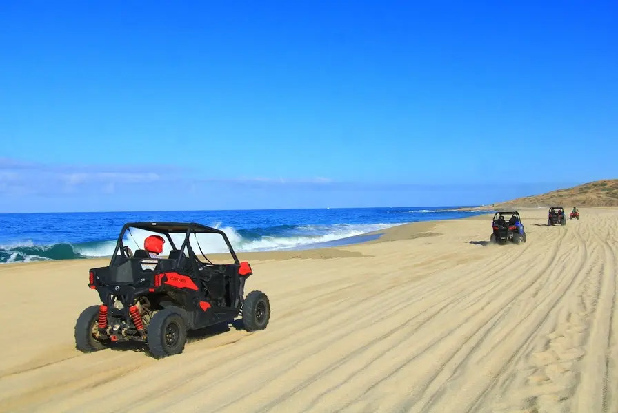 2. ATV or UTV Desert and Beach Adventure