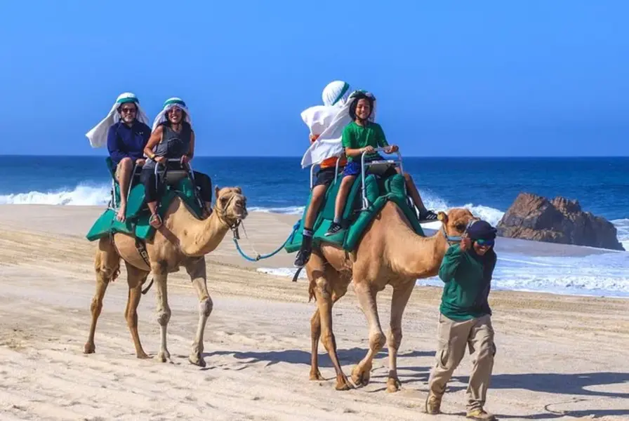 2. Ride a Camel on the Beach