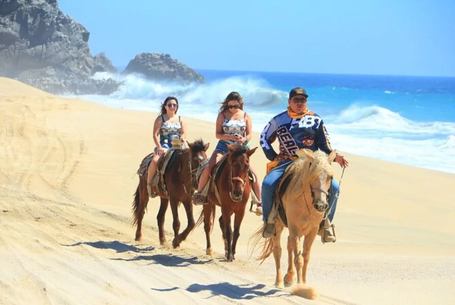 8. Horseback Riding Along the Beach