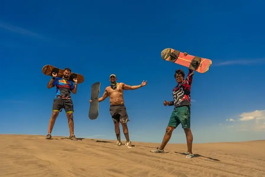8. Sandboarding at Mogote Dunes