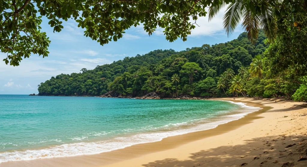 Manuel Antonio beach in Costa Rica 