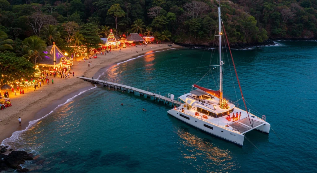 Celebrate the Christmas with a Catamaran Adventure