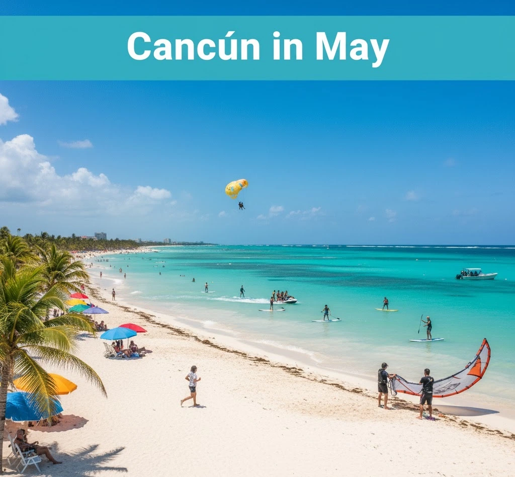 Cancun in May