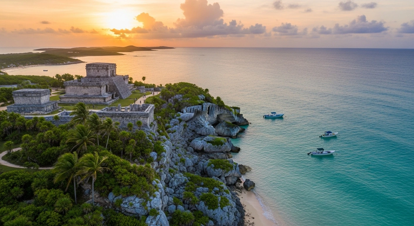 Tulum is the most beautiful and the most popular beach in Mexico