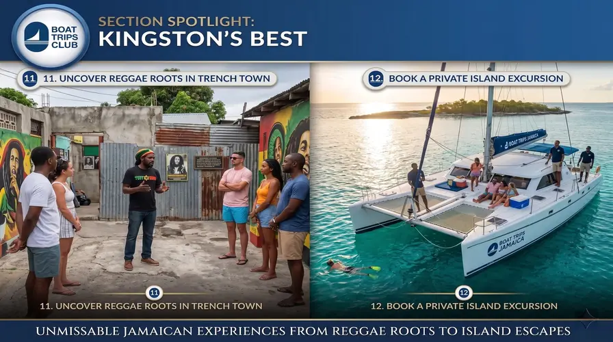 11. Uncover Reggae Roots in Trench Town - 12. Book a Private Island Excursion