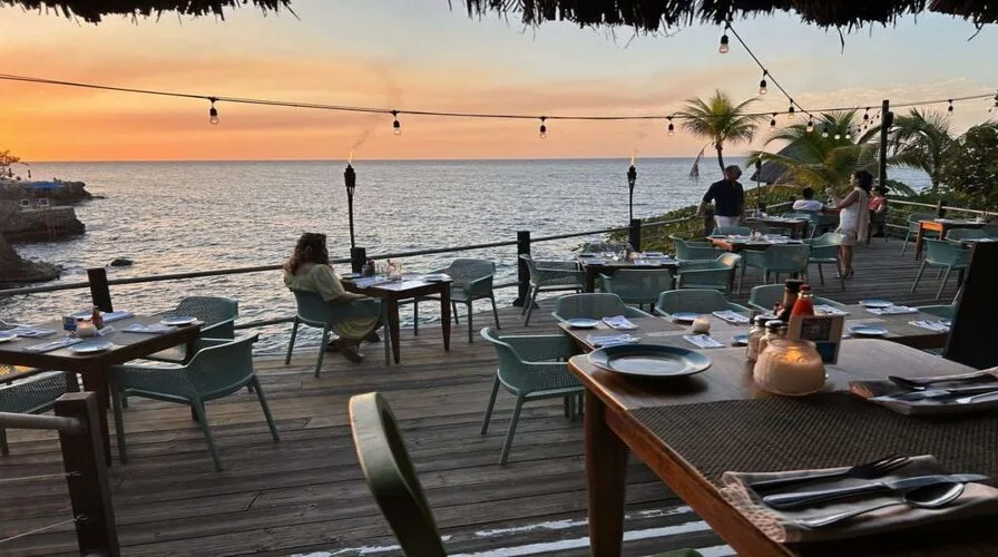 3. Dine at a Romantic Beachside Restaurant
