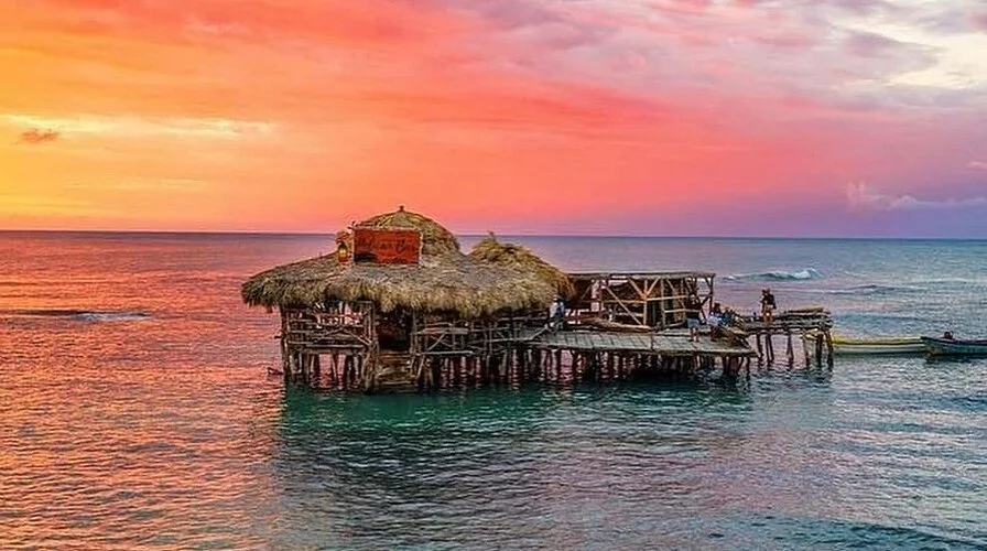 3. Visit Floyd’s Pelican Bar — The Unique Offshore Beach Bar