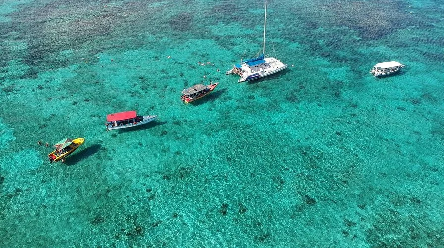 5. Snorkel Together at Booby Cay Island