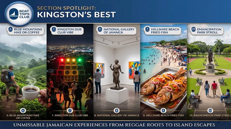 6. Hike (or Sip Coffee) in the Blue Mountains - 7. Catch the Vibe at Kingston Dub Club - 8. Explore the National Gallery of Jamaica