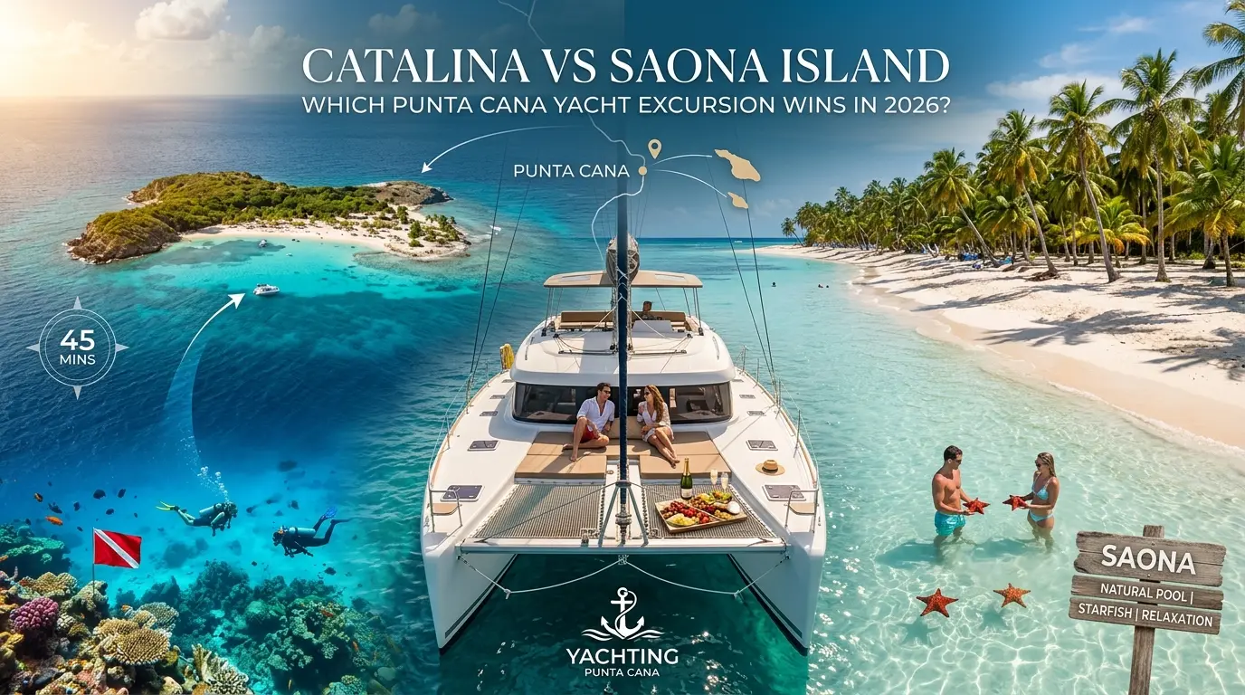 Catalina vs Saona Island | Which Punta Cana Yacht Excursion Wins in 2026?