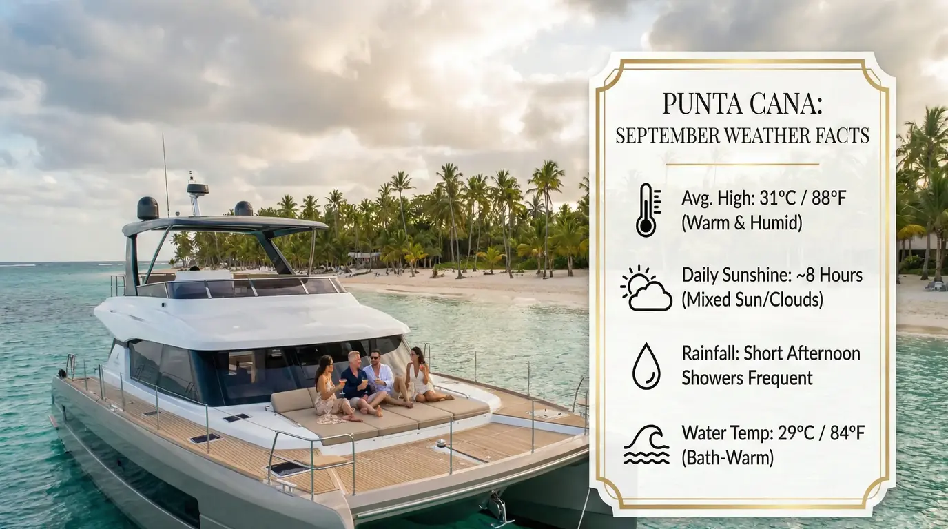Dominican Republic Weather in September | Perfect for Punta Cana Yacht Charters?