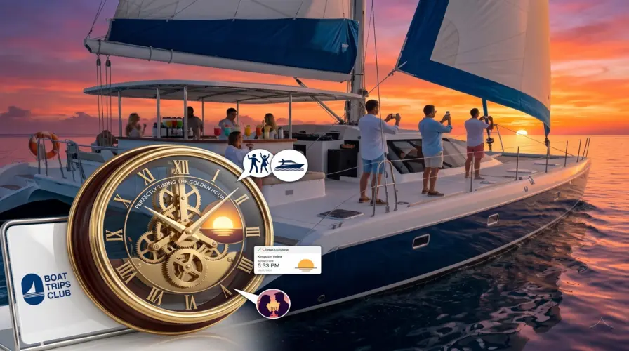 Golden Hour Timing the Perfect Jamaican Sunset Cruise - What Time Is It in Kingston Jamaica