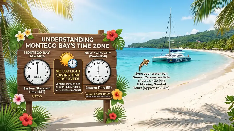 Understanding Montego Bay's Time Zone - What Time Is It in Montego Bay Jamaica