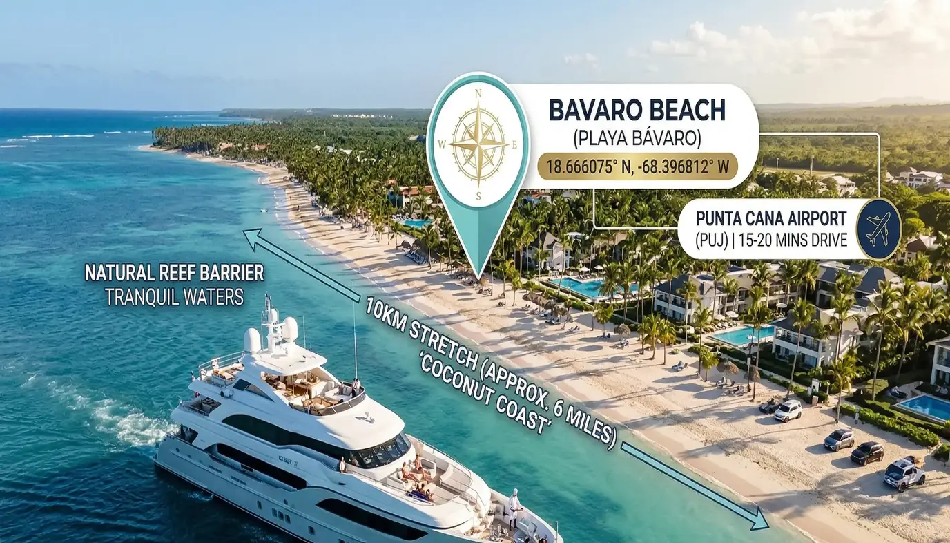 Where is Bavaro Beach Located? 2026 Map & Travel Guide