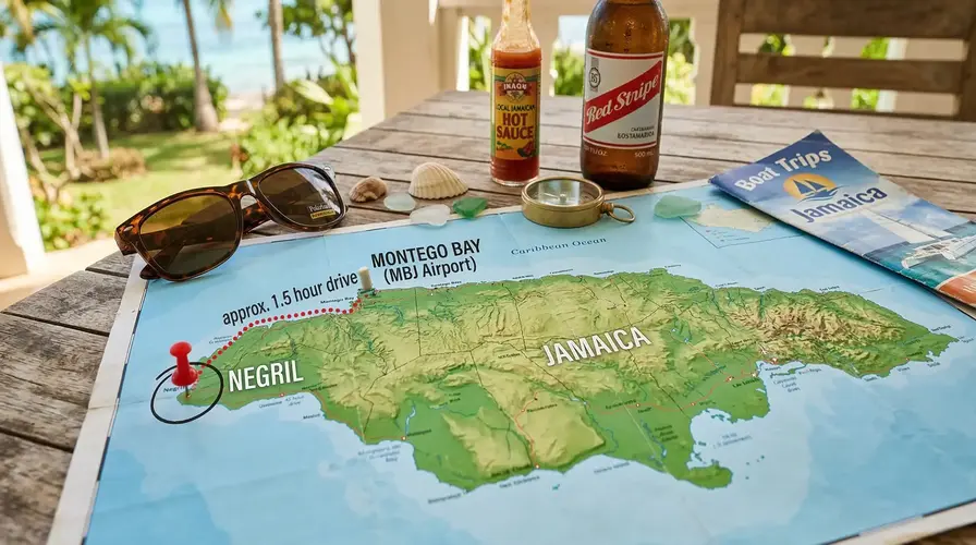 Where is Negril on the Map - Where is Negril Located