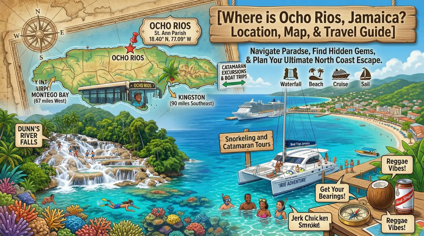 Where is Ocho Rios, Jamaica? Location, Map, & Travel Guide