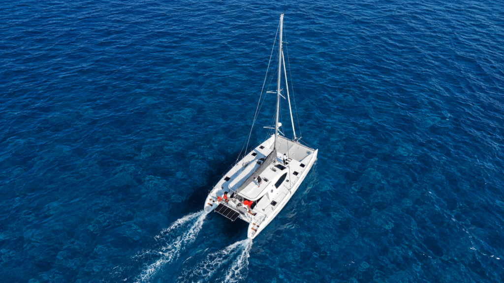 Private Catamaran to Isla Mujeres with Buffet & Open Bar