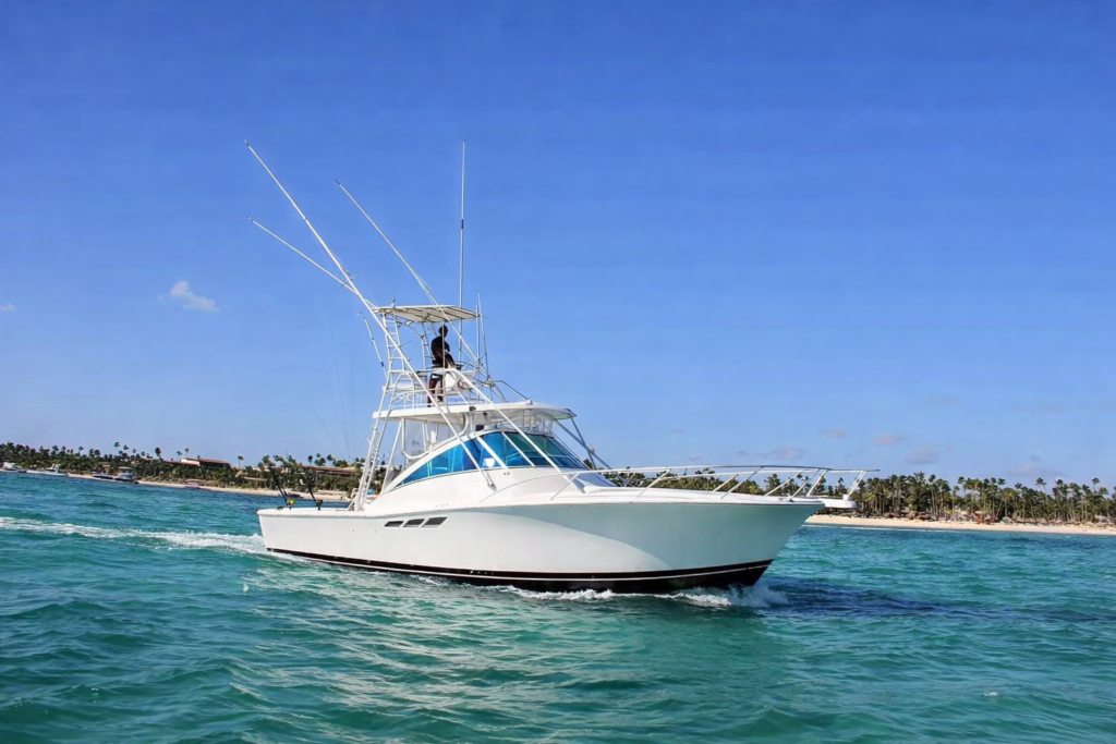Private 36ft Fishing Charter – Up to 5 Guests – Punta Cana